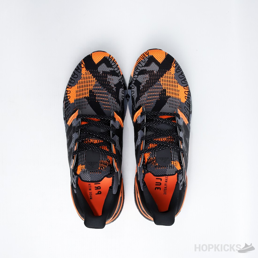 Adidas Ultra Boost 20 Core Black Signal Orange Dot Perfect